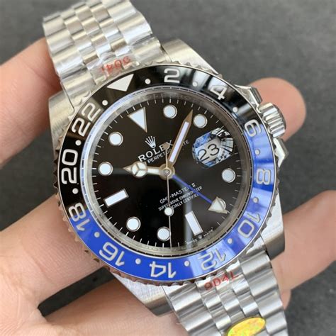 blue black rolex gmt replica|rolex gmt 2 two tone.